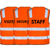 Hi-Vis Safety Vest Orange