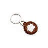 Leather & Metal Key Rings