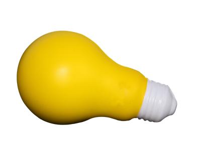 Stress Light Bulb Yellow