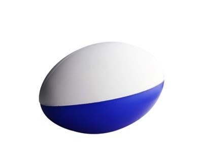 Stress Football Blue & White (2 Panels)