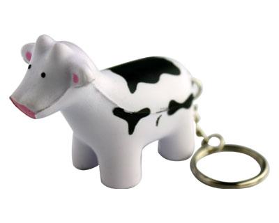 Stress Cow Keyring