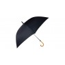 Curved Handle Umbrella (All Black)