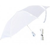 Folded Umbrella - All White